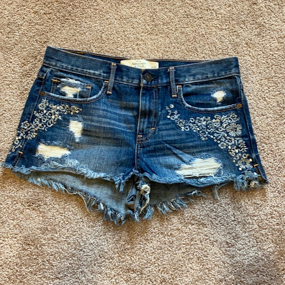 Abercrombie & Fitch denim shorts